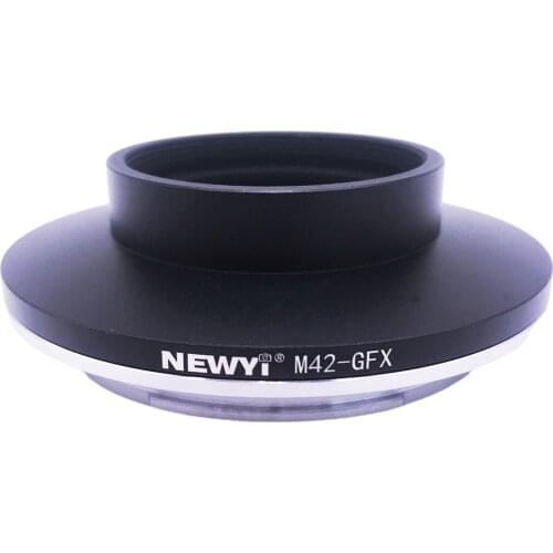 M42-GFX Aluminum Alloy Lens Mount Adapter Converter, Fit for GFX100S 50R 50S, Medium Format Camera Photography Easy Install