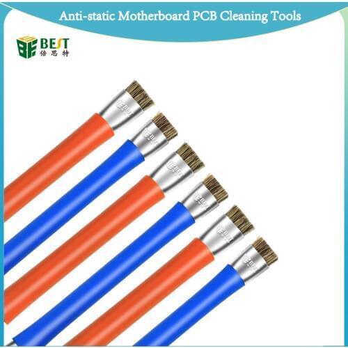 Anti-static Brush Motherboard PCB Cleaning Tools Dust Removal Mobile Phone ESD Safety Brush Electronic BGA Rework Repair Tools