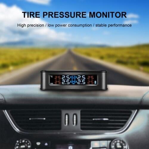 Sensitive Black Long Receiving Distance TPMS Monitoring System Sensor with 4 Internal Sensor for Automobile