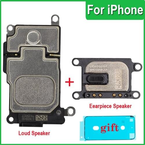 Tested Well Brand Loudspeaker + Earpiece For Iphone 6 6S 7 8 PLUS Lound Speaker Ringer Inner Buzzer Flex Cable Replacement