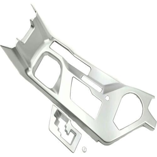 For Toyota RAV4 LHD 2016 2017 2018 Central Overall Gear Shift Box Cover Interior Water Cup Panel Trim ABS Chrome Car Accessories