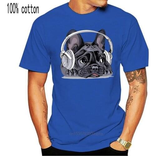 French Bulldog T-shirt Unisex T-shirt Mens Graphic Tee Screen Print Frenchie mom White T-shirt Dog Lover gift men t shirt