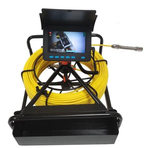 Pipe Pipeline Inspection Camera 10/20/30/40/50M Cable Drain Sewer CCTV Endoscope Video Plumbing System with 4.3 Inch LCD Monitor