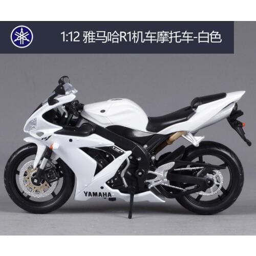 Maisto 1:12 YAMAHA YZF-R1 Motorcycle metal model Toys For Children Birthday Gift Toys Collection