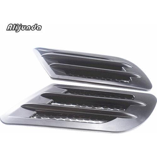 Car Side Vent Air Fender Admission Stickers Decor for Mercedes-Benz all class A B C E S G M ML CL CLK CLS GL GLK R SL SLK