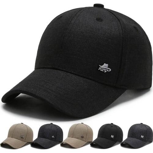 New fashion baseball caps simple casual baseball cap outdoor shade dad sunscreen cap grandpa cap tide