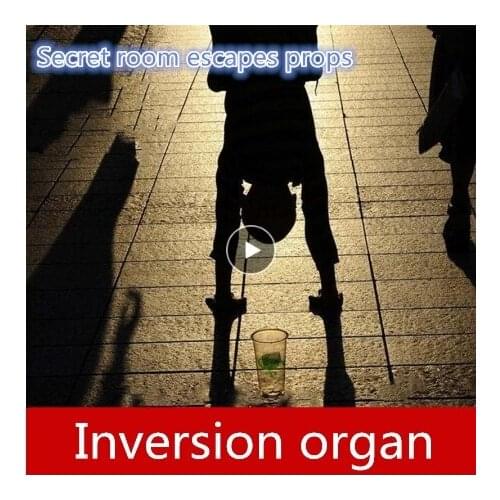 Real life games Finished product prop escape room props Inverted organ unlock props horror game escape room game