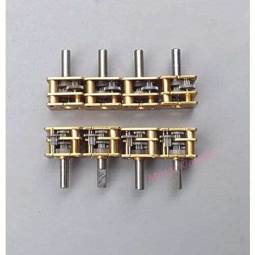 8pcs N20 Reduction Gearbox All Metal Gear Reducer Motor Parts Reduction ratio: 1: 260 DIY N20 Geared Motor