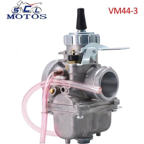 Sclmotos- Mikuni Round Slide VM Series Motorcycle Carburetor For Mikuni VM44 44mm VM44-3 Carb 1002-0057 VM44SC Motocross Enduro