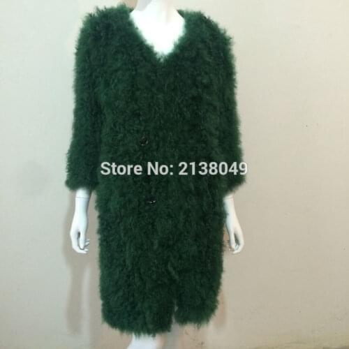 SF0169 2017 Fur Coat Design Real lamb Fur Coat for Women Fast Shipping