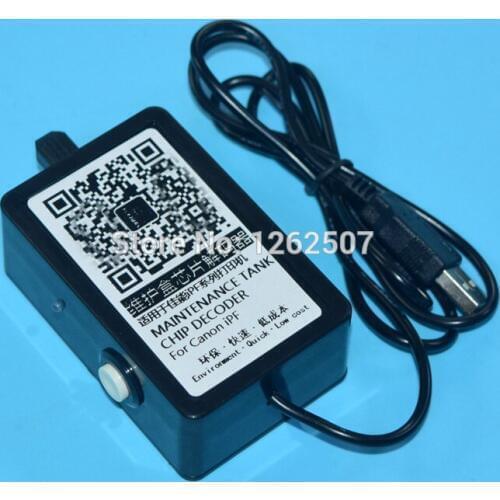 MC-08 Maintenance Tank Chip Resetter for Canon IPF9000 IPF9000S IPF9100 IPF9010S IPF9110 Printers Waste Ink Box Chips