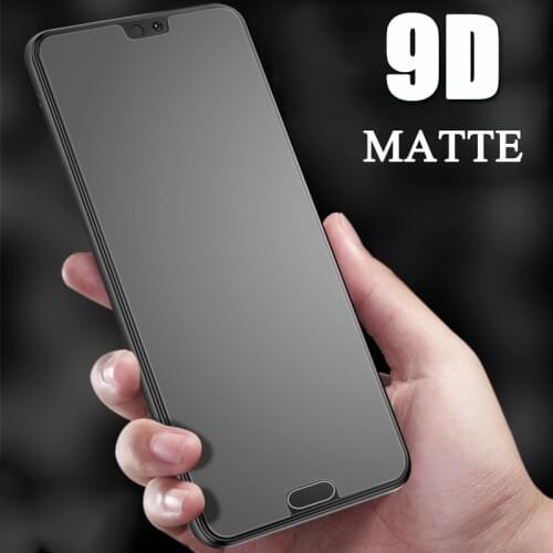 Protective Glass On For Huawei P30 P20 Mate 20 lite light Matte Frosted Tempered Glass Full Cover Screen Protector Film p 30 20