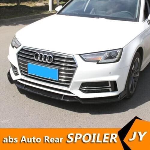 For Audi A4 ABS Rear Bumper Diffuser Protector For 2017-2018 Audi A4 Body kit bumper rear Front shovel lip rear spoiler
