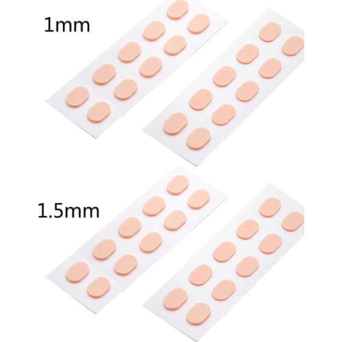 10 Pair Soft Foam Nose Pad Self Adhesive Anti-Slip Eyeglass Sunglasses Nose Pads Soft Invisible Sweat Absorption