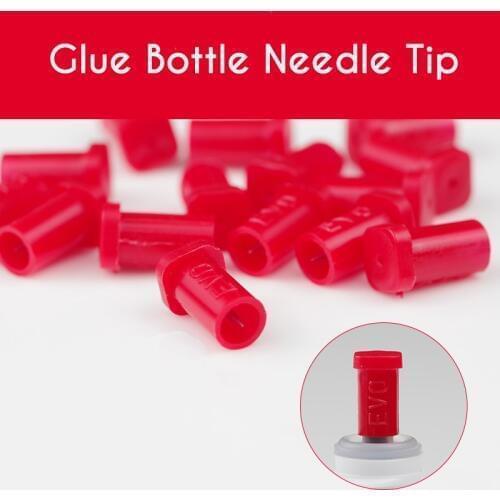 10pcs/lot Eyelash Glue Bottle Needles Tip Lash Glue Blocking Needles Individual Eyelash Extension Tools
