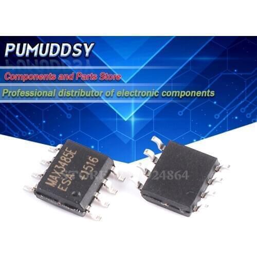 10PCS MAX3485ESA MAX3485 SOP-8 RS485 Transceivers IC