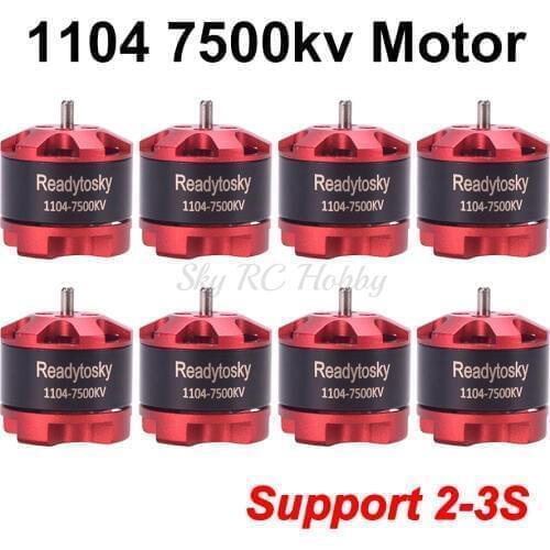 1104 7500kv 2-3s Mini Brushless Motor Engine Support 2030 Propeller For ELF 88mm Q90 100mm Mini FPV Racer Racing Drone