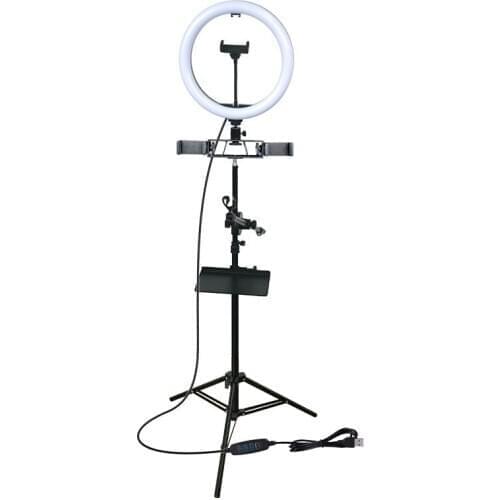 12 inch ring light LED Selfie Lamp With Tripod For Phone Studio Photography Photo Light Round Lamp , Youtuber,makeup