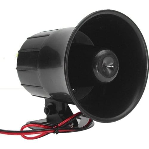 12V 20W Car Truck RV Air Electric Siren Horn Speaker Van PA Loud Sound Alarm