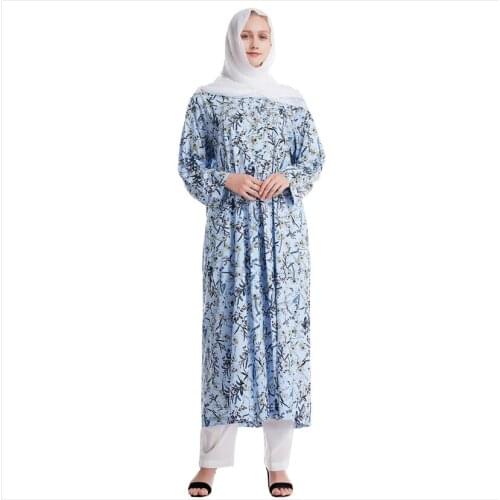 2PC muslim clothing kaftan dubai abaya turkish hijab clothing abayas for women fashion robe caftan ramadan islam pakistan free