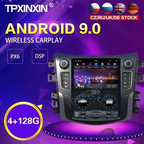 PX6 Android 9.0 4+128G Tesla Style Car Radio For Nissan Terra 2014-2019 GPS Navigation Auto Stereo Recoder Head Unit DSP Carplay