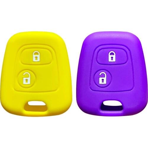 For Citroen Berlingo Pluriel Picasso Xsara Key Cover For Peugeot 107 206 207 307 107 406 407 408 Key Case Holder For Toyota Aygo