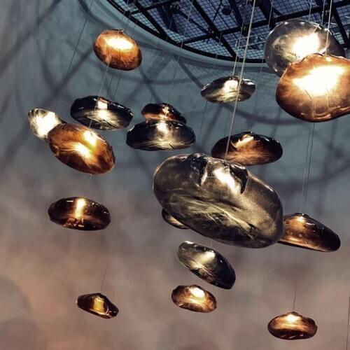 Denmark Designer LED Pendant Lights Lighting Living Room Restaurant Irregular Hanging Lamps Kitchen Lights Fixtures Indoor Decor