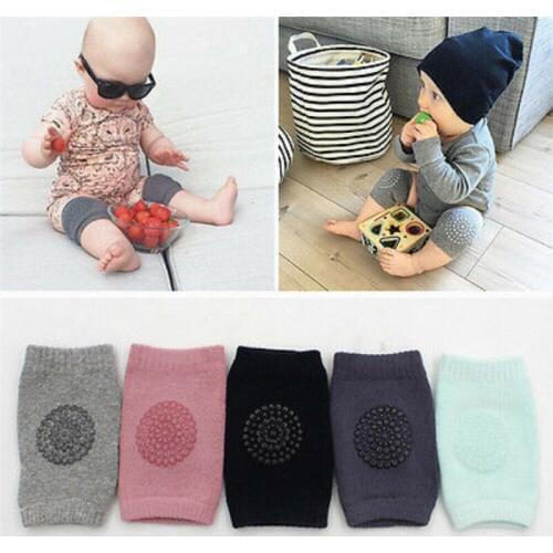 New Baby Kids Safety Anti-slip Elbow Crawling Cushion Infants Knee Pads Protector Knee Breathable Warmer Protector