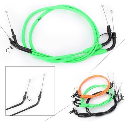 GZYF 2PC New Motorcycle Throttle Cable Accelerator Wire Line for Kawasaki Z1000 2014 2015 2016