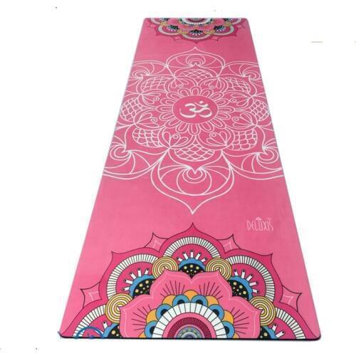 New 183cm*61cm*3.5mm Natural Rubber Absorb Sweat Environmental Comfortable Suede Fabric Non-Slip Lose Exercise Yoga Mat