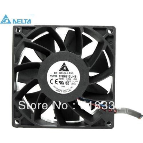Original for delta TFB0912UHE 9CM 92*92*38mm 12V 2.28A Cooling fan