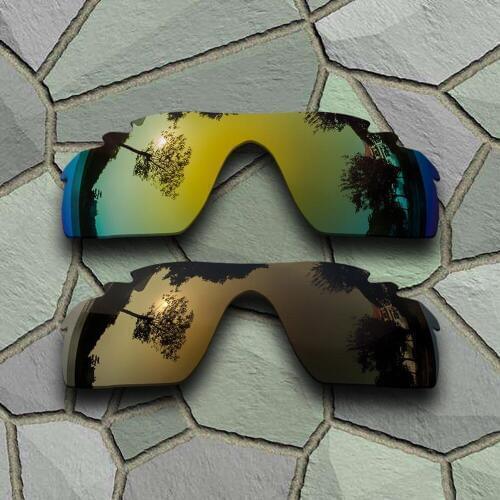 Bronze Copper&Yellow Golden Sunglasses Polarized Replacement Lenses for Oakley Radarlock Path Vented