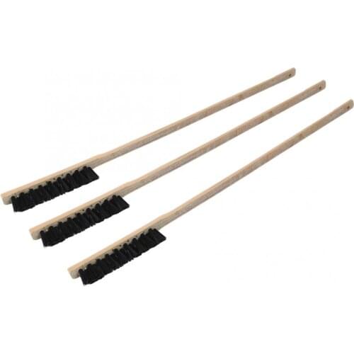 New 3PCS Wooden Durable Long Handle Bird Cage Cleaning Brush for Parrots Necessary Supplies Bird Environmental bird accessories