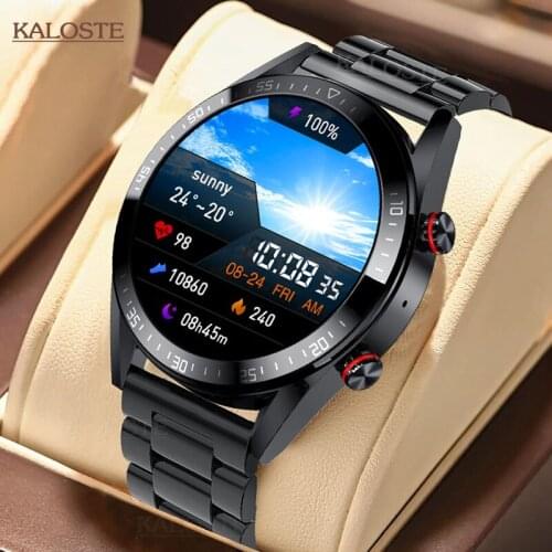 New Bluetooth Call Smart Watch Men Steel 4G Memory Card Music Player Waterproof Fitness Tracker Smartwatch For Android IOS Phone