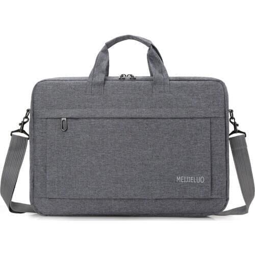 Shoulder Bag Laptop Bag Briefcase, Eco-Friendly Fabric, Large Capacity and Waterproof, Men and Women