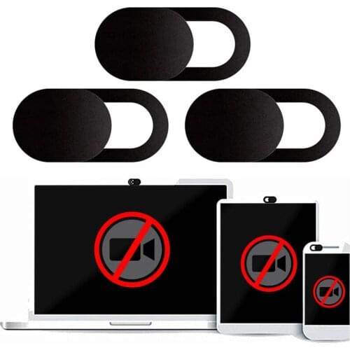 Ultra Thin Lens Cover WebCam Cover For iphone ipad Macbook Laptop PC Tablet Web Camera Slider Plastic Privacy Anti-hacking Cover