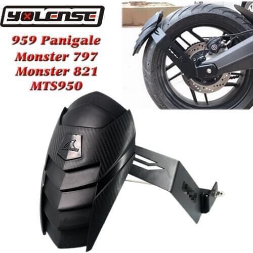 Motorcycle Rear Fender Mudguard Wheel Hugger Splash Guard For DUCATI Monster 821 Monster 797 MTS950 MULTISTRADA 950 959 Panigal