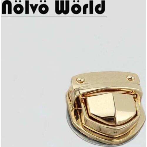 10pcs 32X32mm Gold Metal Trunk Locks,Making Your Own Briefcase Bags' Trunk Lock Snap Clasps