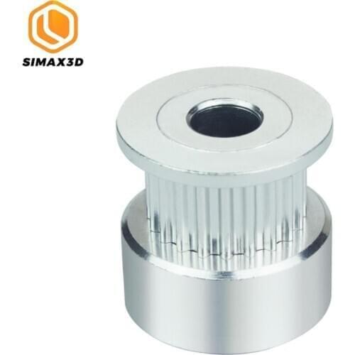 SIMAX3D GT2 Timing Pulley 20 Teeth Aluminum Bore 5mm Width 6/10mm Wheels Gear for GT2 Synchronous belt 3D Printer Accessories
