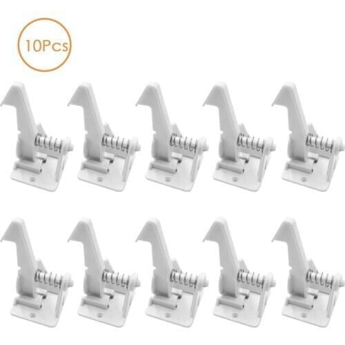 10 Pack Cabinet Lock Child Safety Cabinet Lock Baby Proofing Drawer Locks Security Accessories