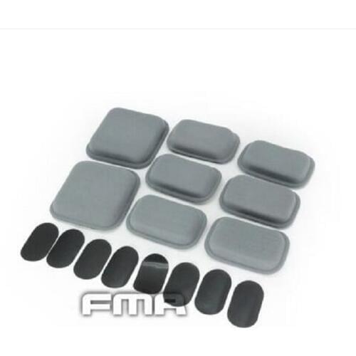 8PCS Outdoor Helmet Protective Pad airsoft Military Tactical Protective Pad Protector for CP FMA Helmet TB768