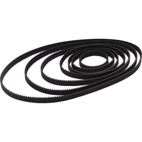 3D printer accessories 2GT rubber timing belt, width 6mm, circumference 96--134mm