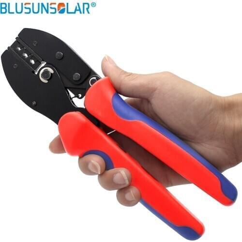 Free shipping 1pcs Crimping tool for connector solar cable 2.5, 4,6mm2,PV Crimping Tools Pliers For Solar Power System