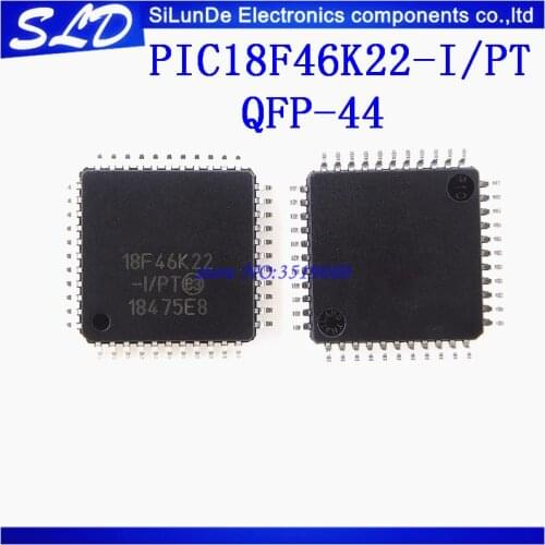 Free Shipping 20pcs/lot PIC18F46K22-I/PT 18F46K22-I/PT PIC18F46K22 18F46K22 TQFP44 new and original In Stock