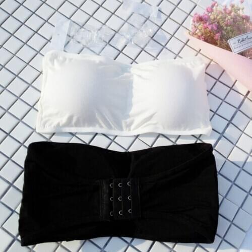 Strapless Bra Sexy Bra Strapless Stretch Chest Tube Sexy Prevent Wrap Bra Cushion Underwear Womens Underwear