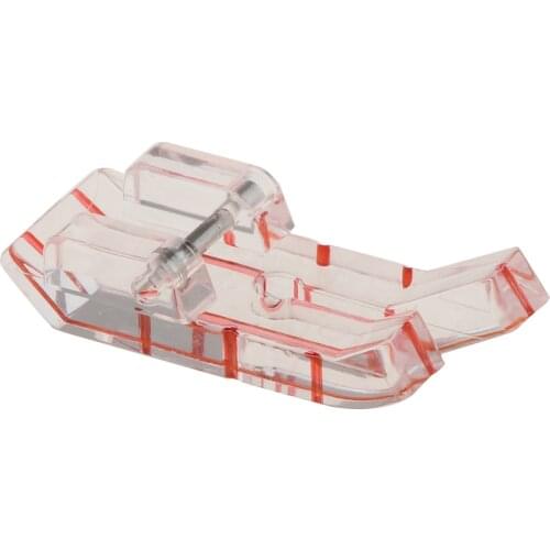 Clear View 1/4" Guide Foot Straight Stitch Fit Most Brother Janome Singer