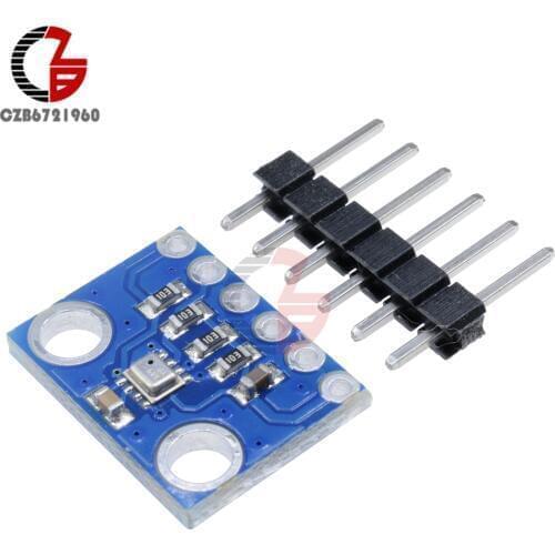 BMP280 Digital Barometric Pressure Sensor Board Swap IIC I2C SPI BME280 3.3V Blue