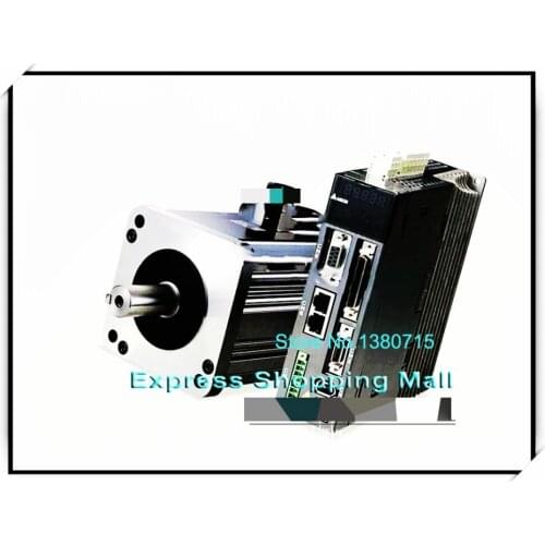 ECMA-C30604PS+ASD-A0421-AB 220V 400W 1.27NM 3000RPM 60MM AC Servo Motor & Drive Kits 2500ppr ECMA-C30604PS ASD-A0421-AB