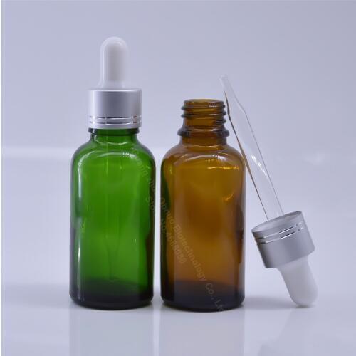 30ml Glass Dropper Bottle for Essential Oil 1 oz E Liquid Pipette Dropper Bottle Perfume Oil Bottles