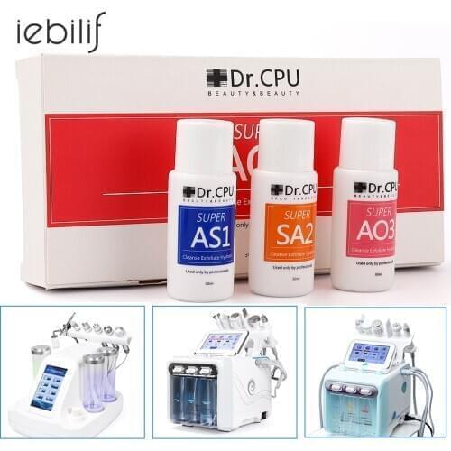 30ML Concentrated Aqua Peeling Solution AS1 SA2 AO3 Serum For Hydra Dermabrasion Beauty Machine Deep Cleansing Face Treatment